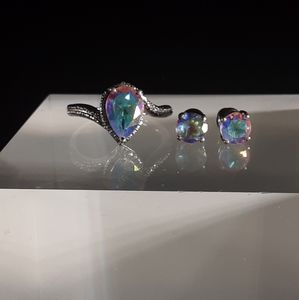 AURORA BOREALIS JEWELRY SET